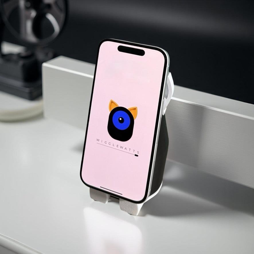 π± Luna the Curious Cat β MagSafe iPhone Charger Holder