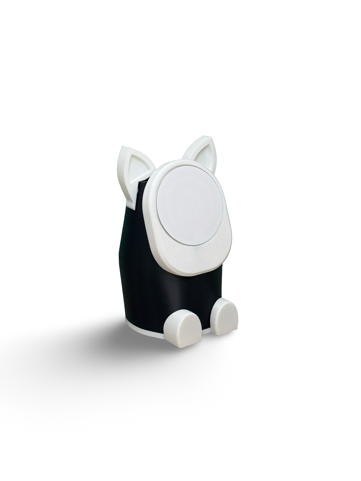 🐱 Luna the Curious Cat – MagSafe iPhone Charger Holder