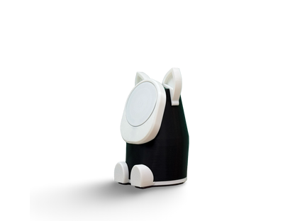 🐱 Luna the Curious Cat – MagSafe iPhone Charger Holder