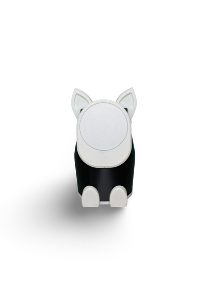 🐱 Luna the Curious Cat – MagSafe iPhone Charger Holder