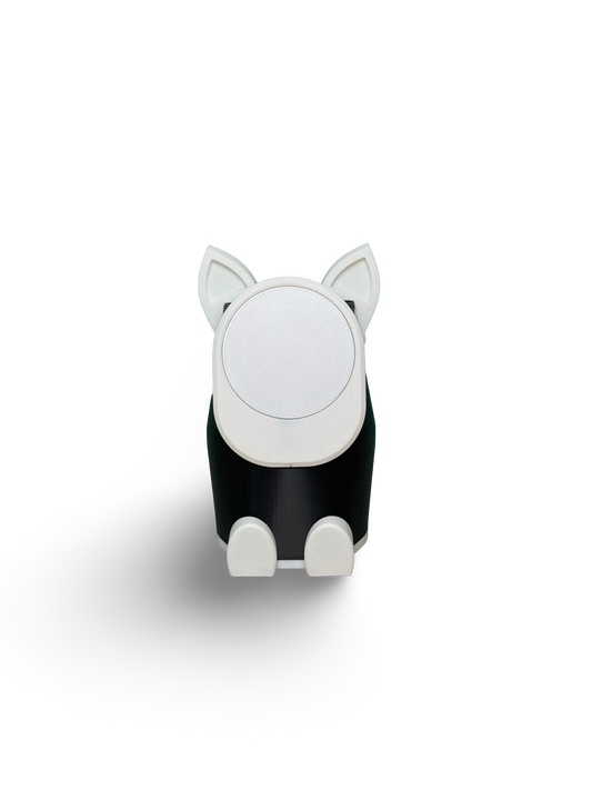 🐱 Luna the Curious Cat – MagSafe iPhone Charger Holder